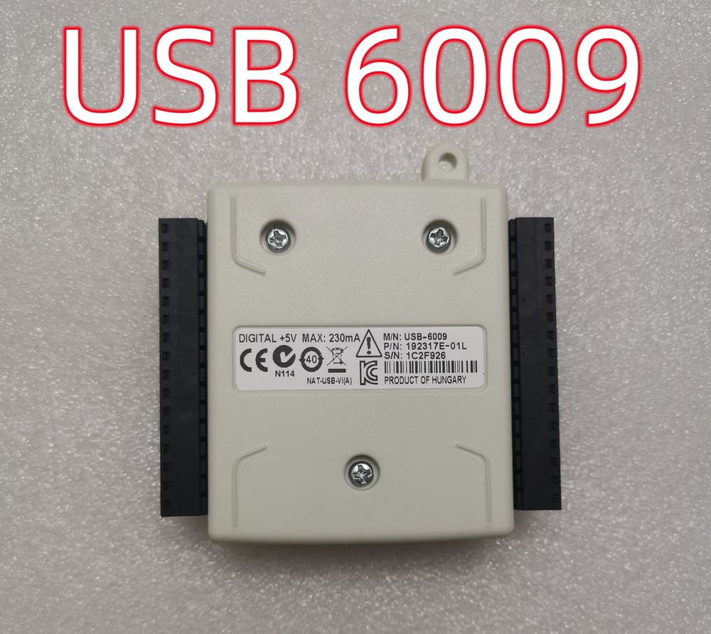 USB-6009 National Instruments Data Acquisition Card, NI DAQ, Multifunction
