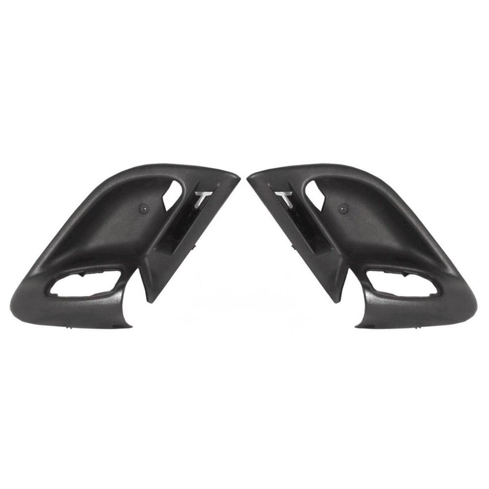 1 Pair Left Right Side Door Panel Handle Trim Plastic For 1993-1999 Chevy Camaro