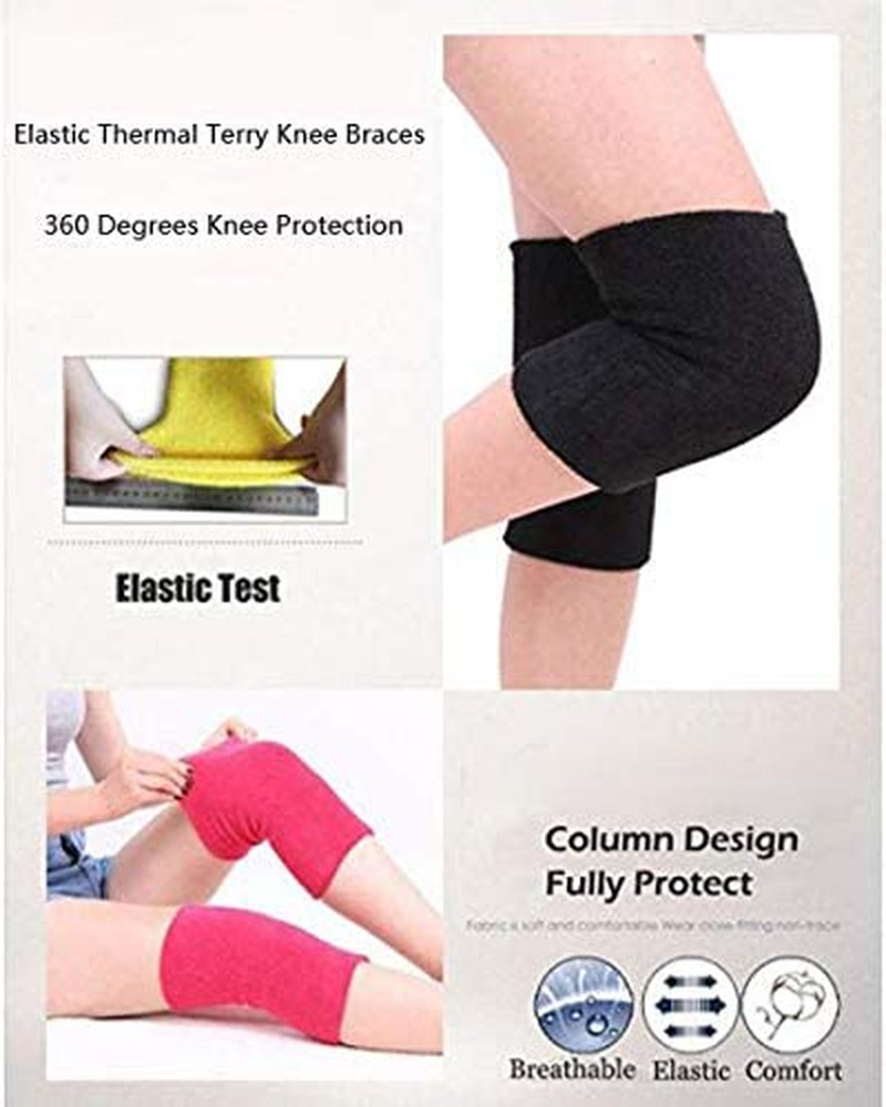 Thermal Knee Braces Leg Warmers Soft Winter Support Sleeves For Men Women Sports