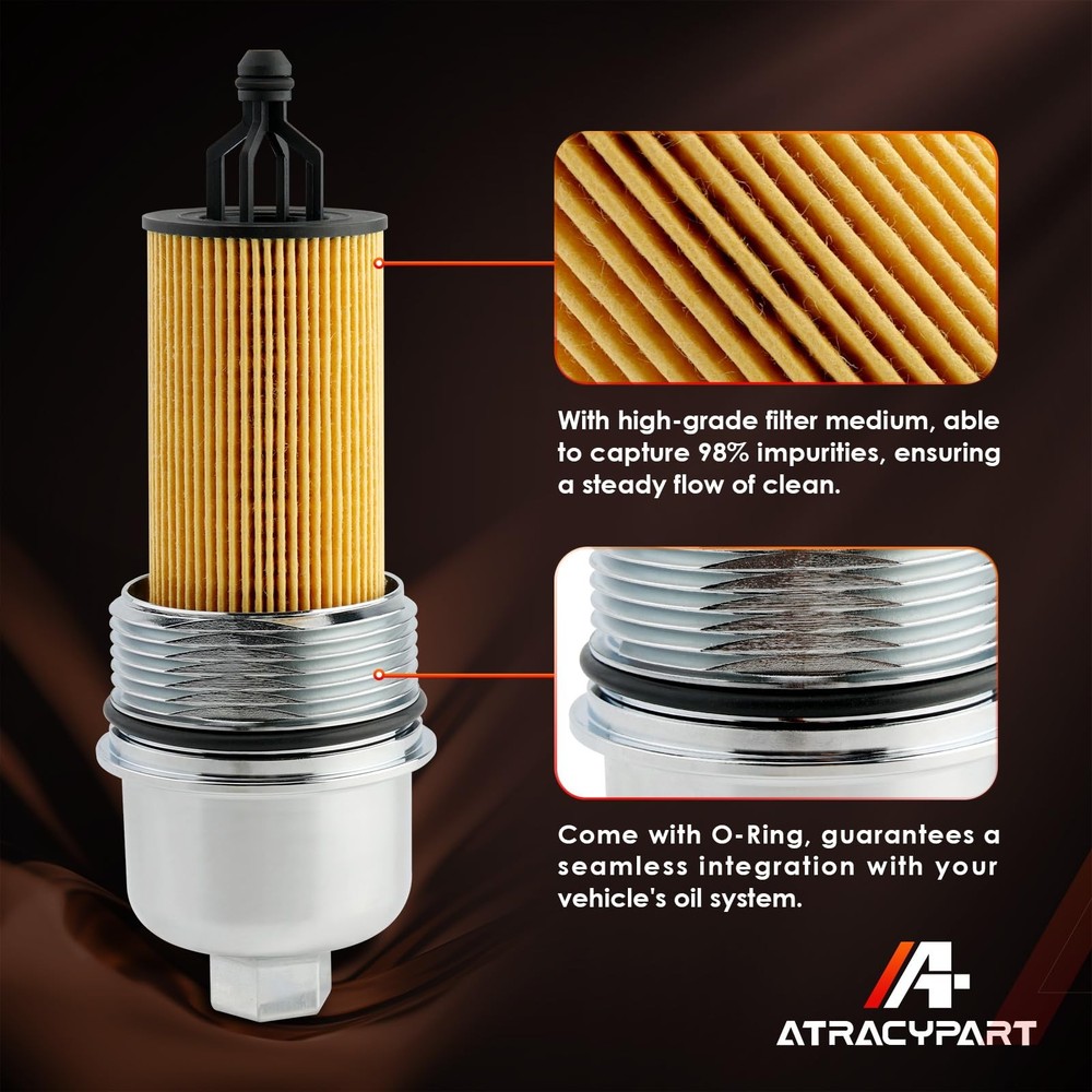 Aluminum Oil Filter Housing Cap & Assembly,