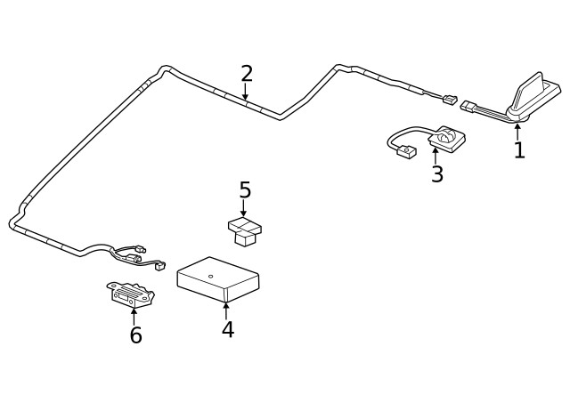Genuine GM Microphone 85596415