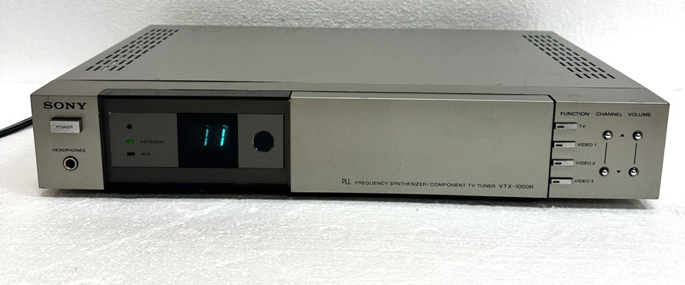 Sony  VTX-1000R Frequency Synthesizer Component TV Tuner Working!