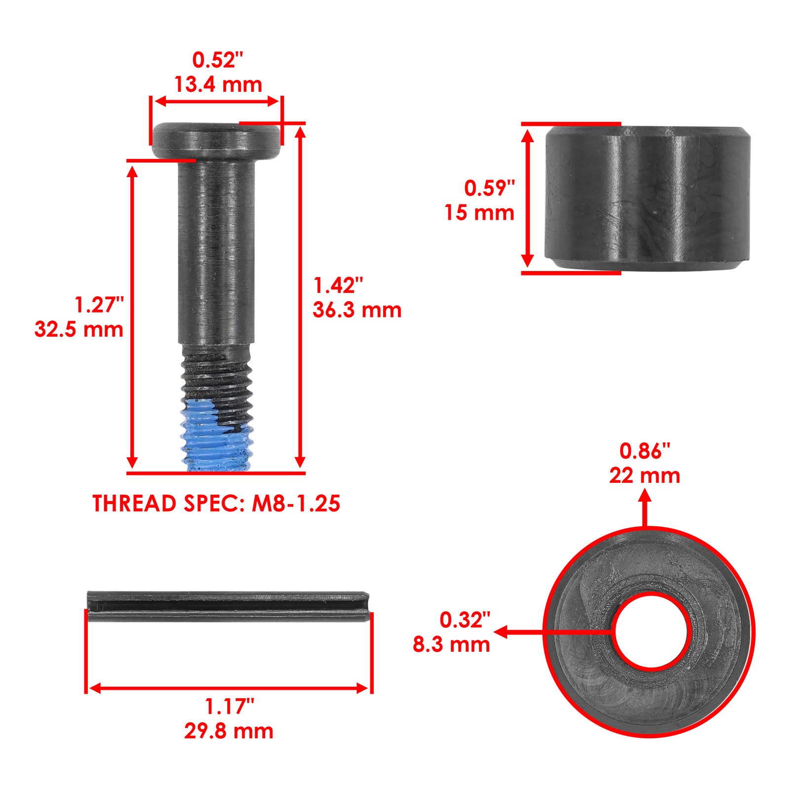 Secondary Clutch Pulley Roller Thrust Kit For Ski-Doo Renegade 2010-22 417127016
