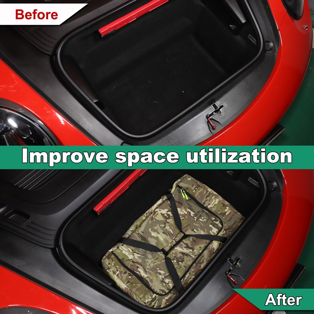 Frunk Front Trunk Organizer Molle Panel Storage Net For Porsche 911