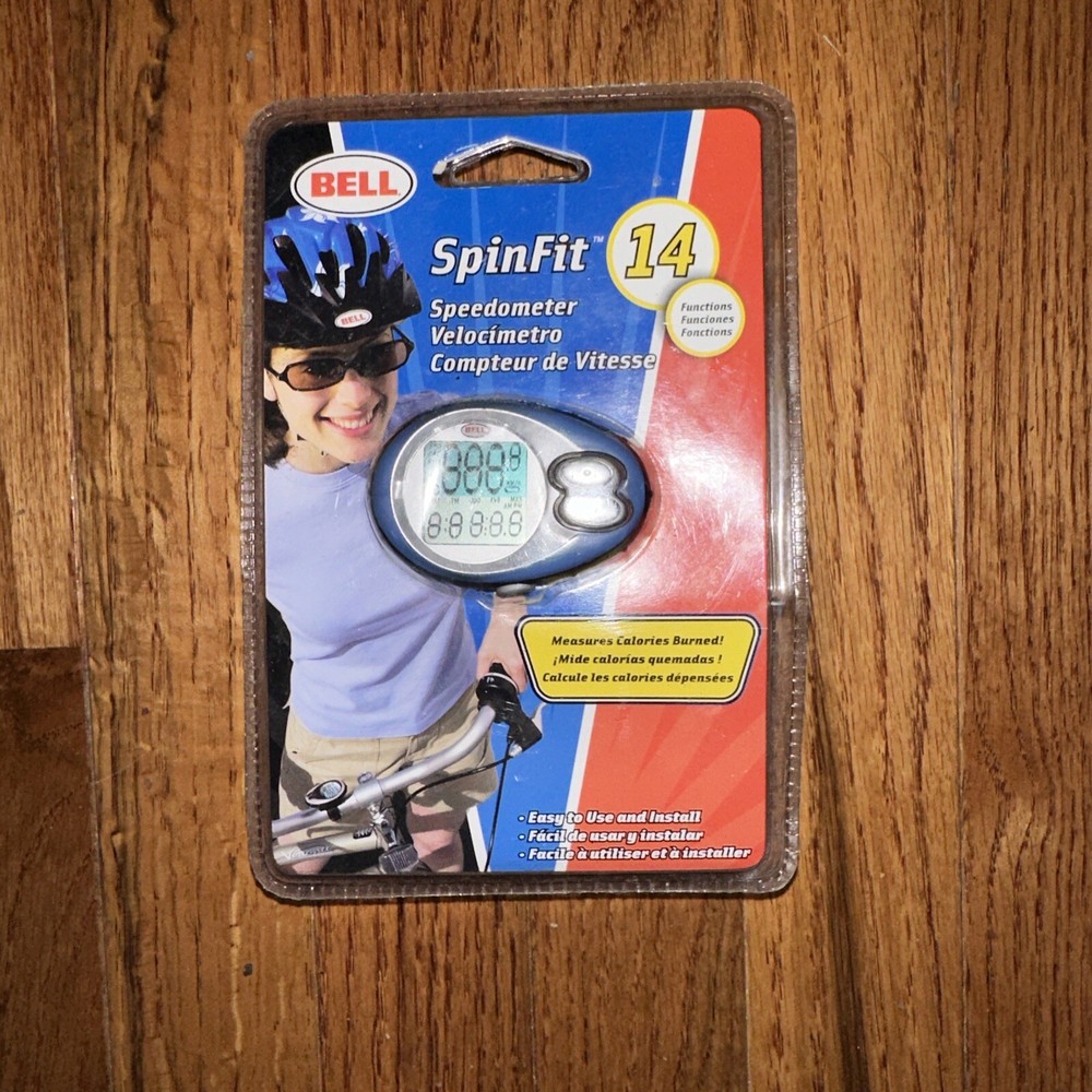Bell SpinFit 14 Function Bicycle Speedometer Speed Distance Time  *L109