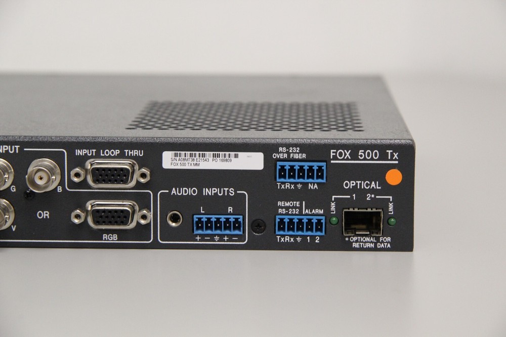Extron FOX 500 Tx High Resolution Fiber Optic Transmitter