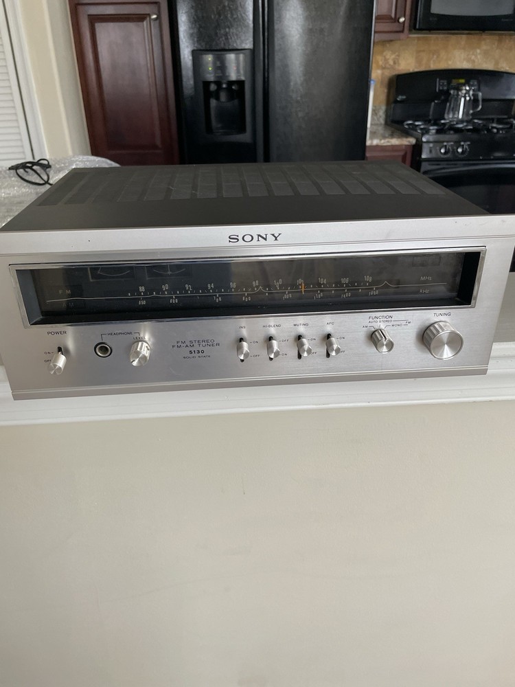 Sony 5130 Stereo Tuner 1970’s