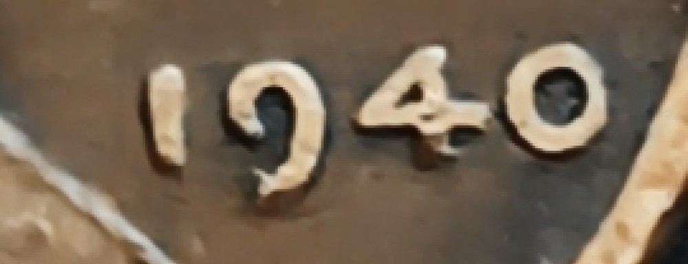 1940 WHEAT PENNY WITH ERRORS