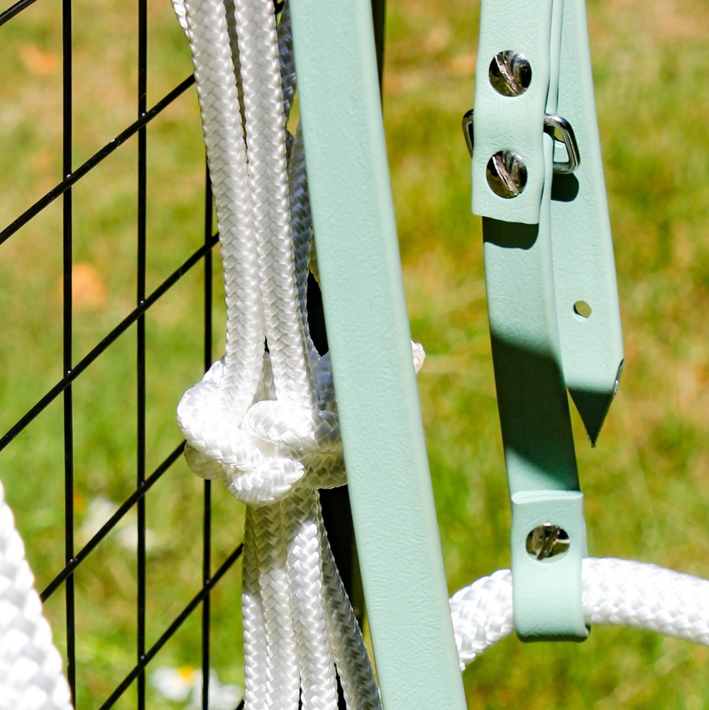 Sage Green Biothane Loping / Hackamore Bridle