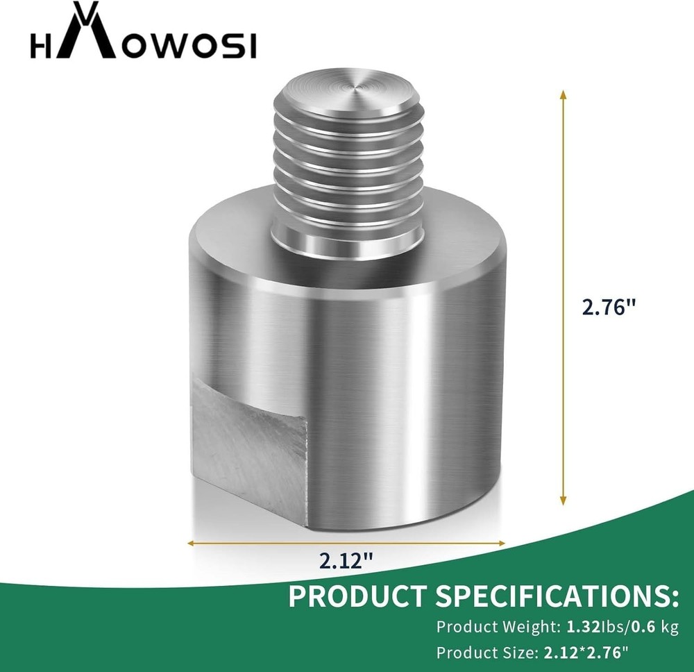 Versatile 1-1/4" x 8TPI to 1" x 8TPI Adapter for Enhanced Lathe Functionality