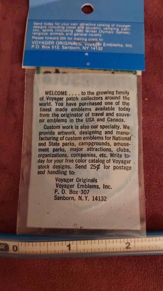 ILLINOIS LINCOLN LOG HOUSE NWT PATCH