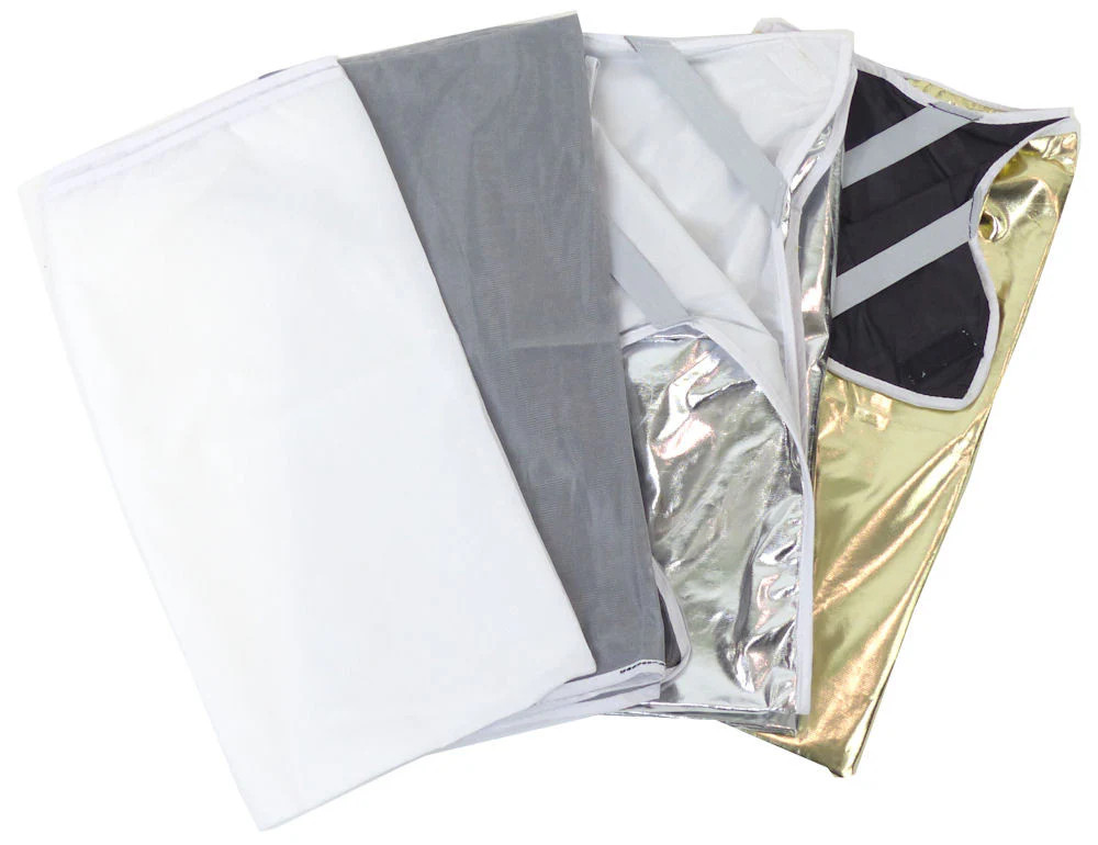 Easy Frame Diffuser/Reflector Scrim Replacement 4 Fabric Kit