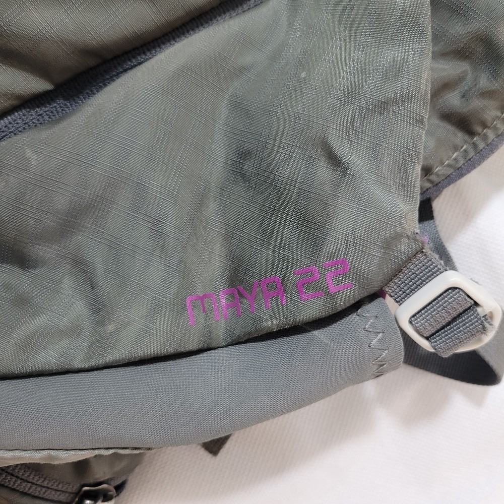 Gregory Maya 22 Backpack Sm Gray Purple BioSync Lightweight Adjustable Day Sack