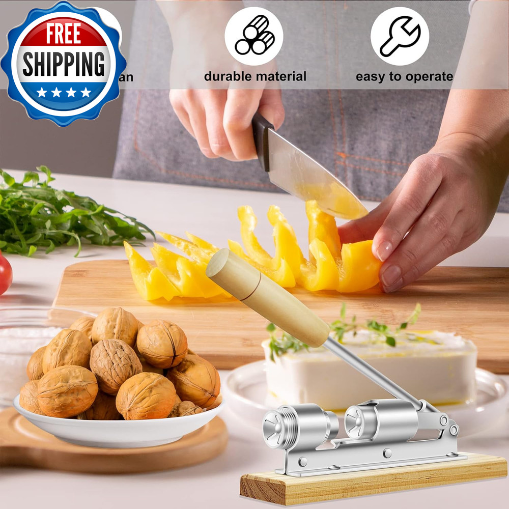 Nutcrackers for Nuts Nut Crackers for Pecans Heavy Duty Nut Cracking Tools...