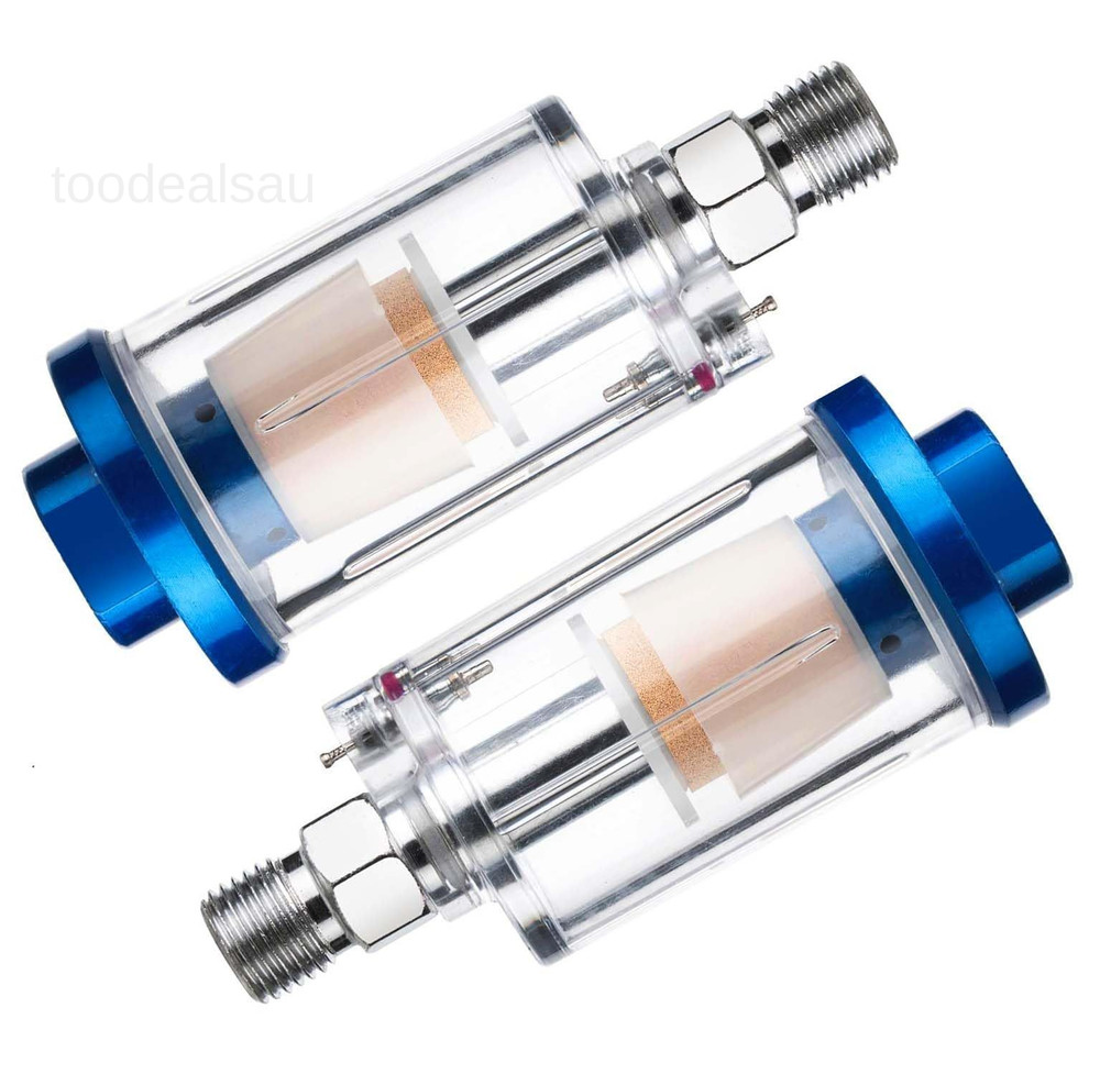 Air Compressor Moisture Separator Filter,For Line Blue and Clear