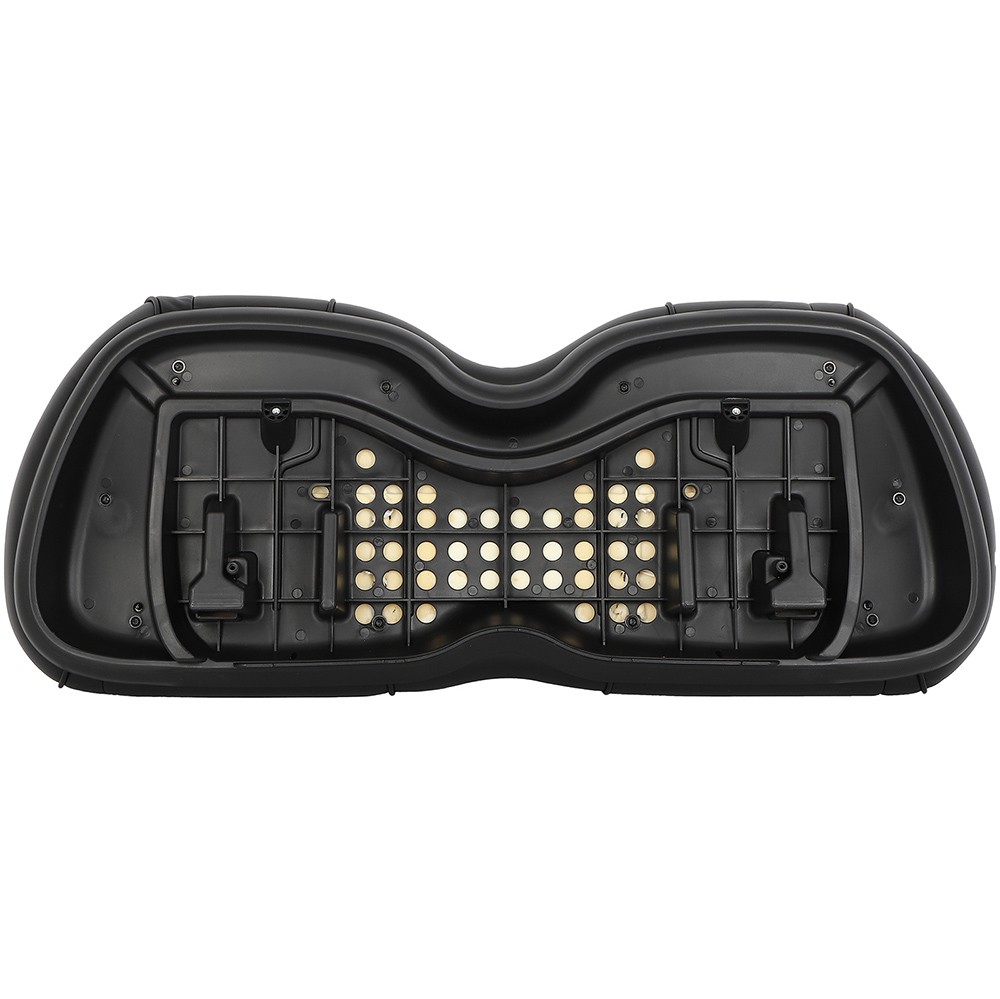 Golf Cart Front Seat Bottom Back Cushion Set for Club Car Precedent Black