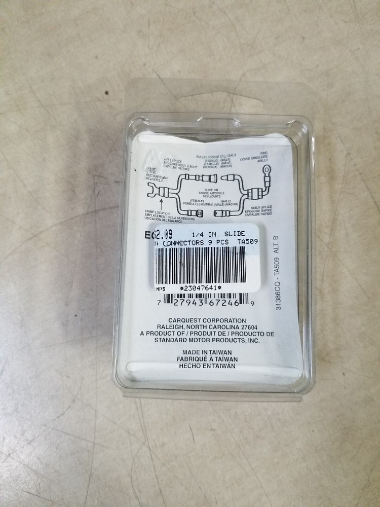 CarQuest TA509 1/4" Slide-On Connectors