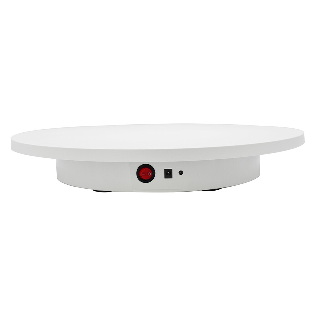 Electric 360° Turntable Rotary Table Two-Way Display Stand Remote Control 16.5"