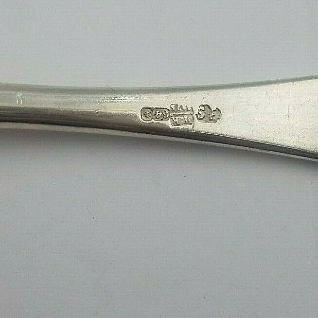 4 Classic Style Pattern Russian 84 Silver Dinner Forks 8 1/8" from 1875 #7030
