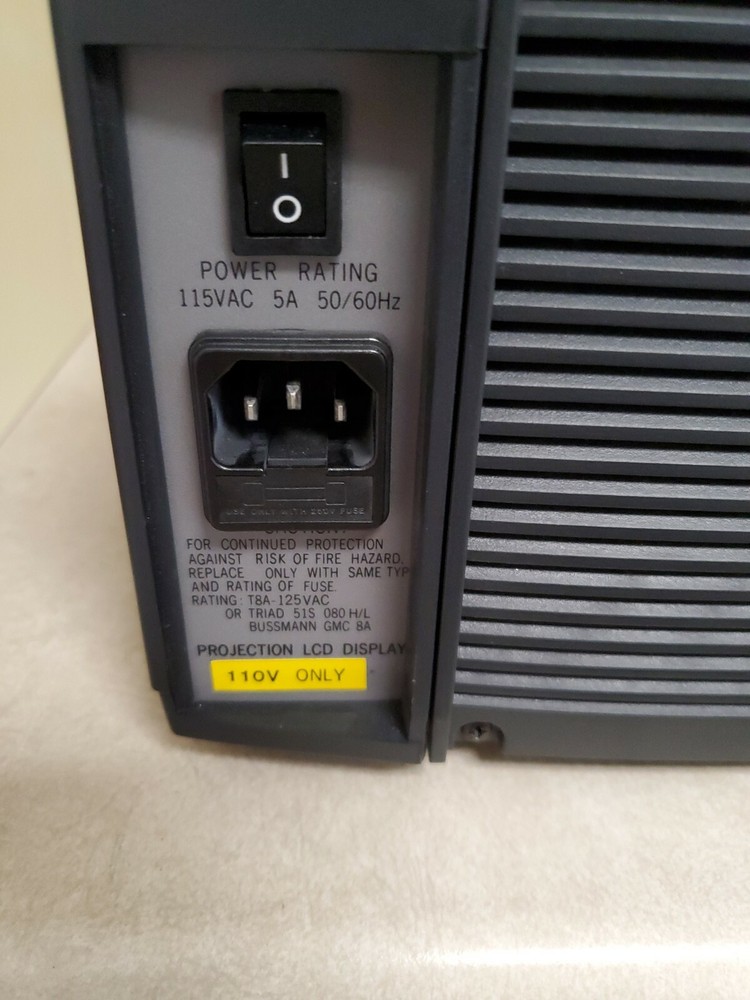 Ctx Projection Lcd Display Ezpro 550 not fully tested