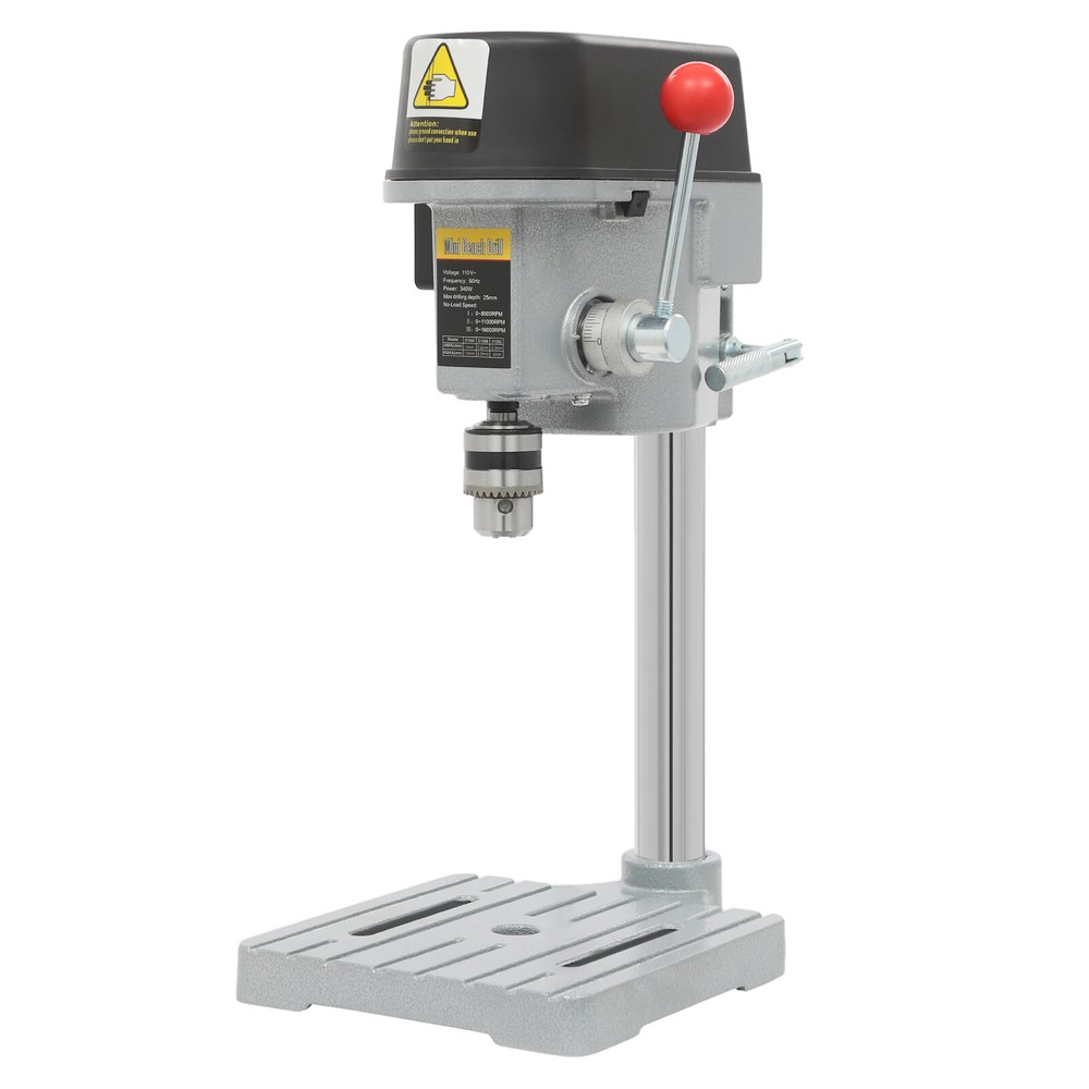 Small Electric Drilling Machine Portable Mini Bench Drill Press Bench Compact