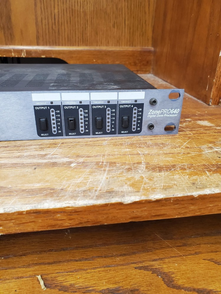dbx ZonePRO 640 6x4 Digital Zone Processor