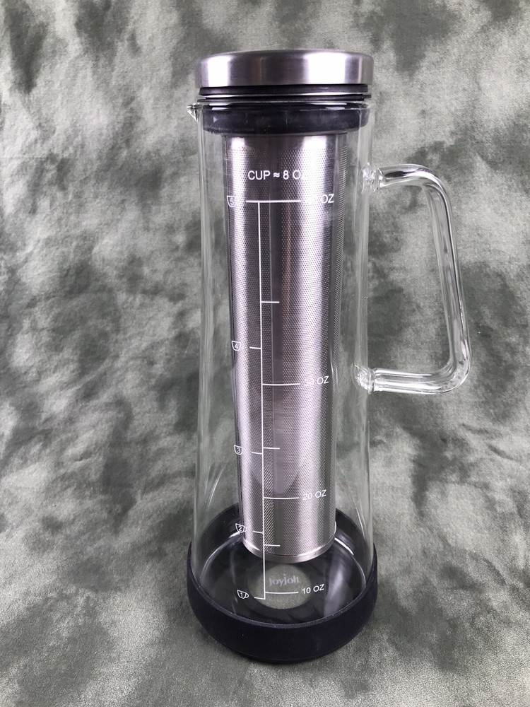 JOYJOLT Cold Brew Coffee & Tea Maker 40 Ounce/5 Cup