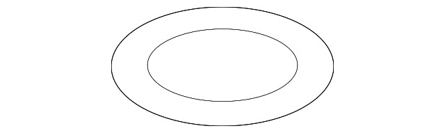Genuine Volkswagen Drain Plug O-Ring N-043-809-2