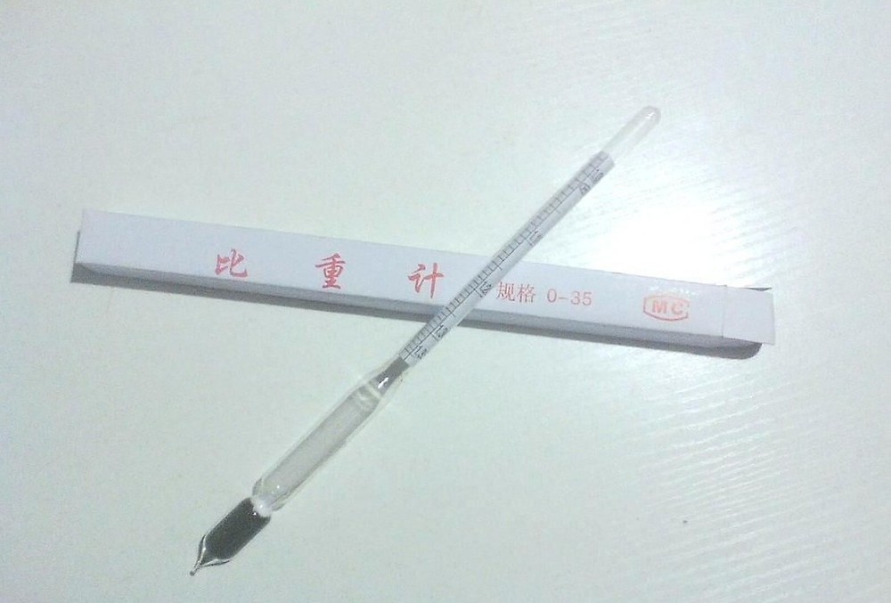 0 -70% Laboratory Scale Hydrometer Specific Gravity 1-2 Baume