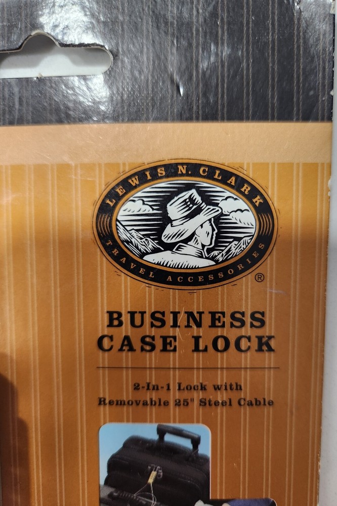 Business case lock. Lewis N. Clark