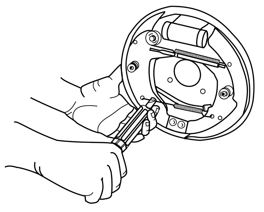Lisle 44800 Heavy Duty Large Brake Spring Tool