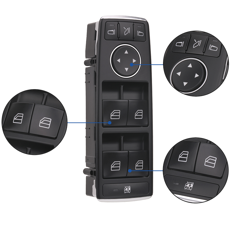 Master Window Control Switch for 2010-2017 Mercedes Benz E550 E350 E400 E63 AMG