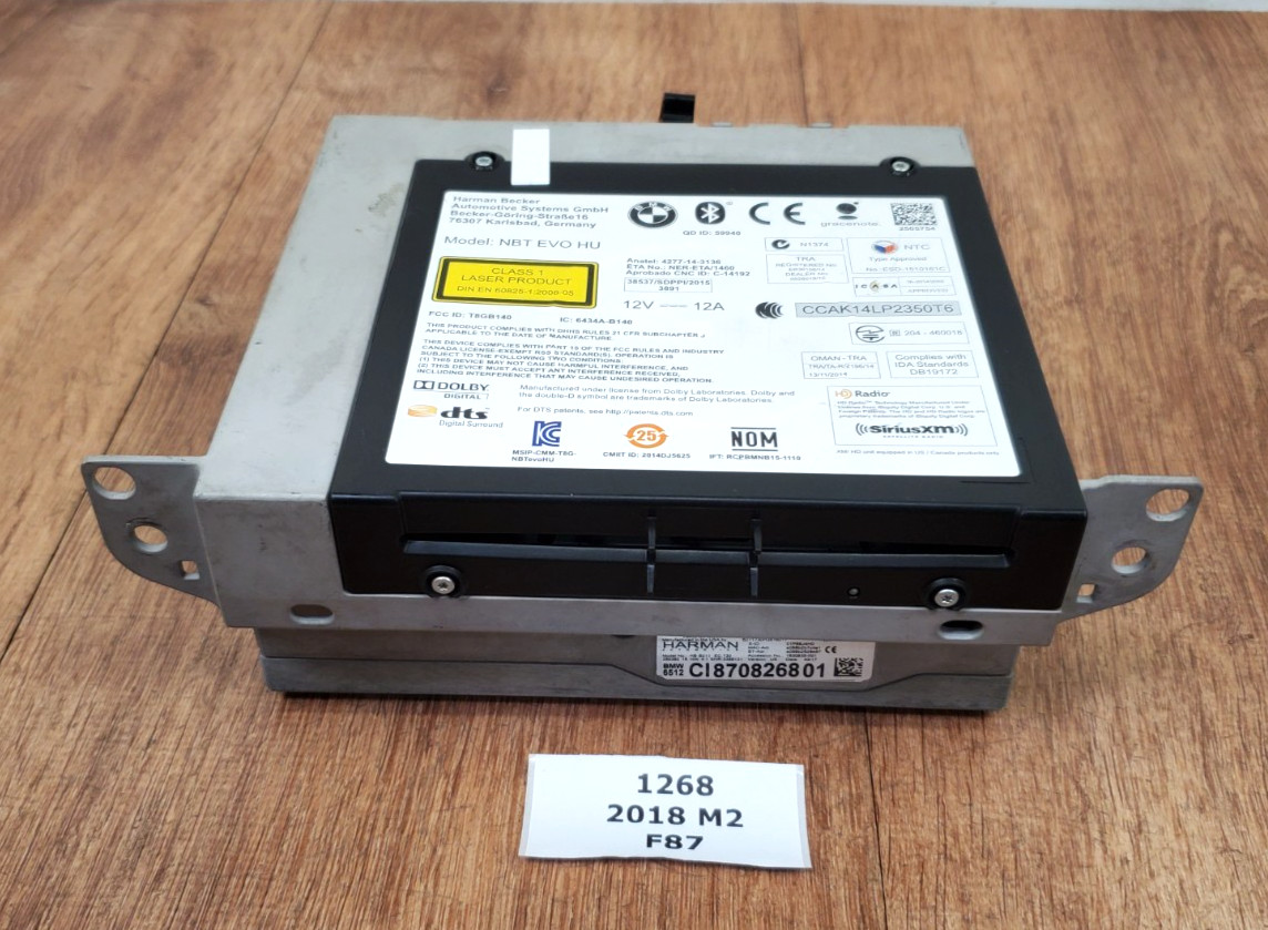 ✅ OEM BMW F22 F30 F32 F33 F87 F80 F82 NBT EVO HU Headunit Radio HARMAN HW 4.1