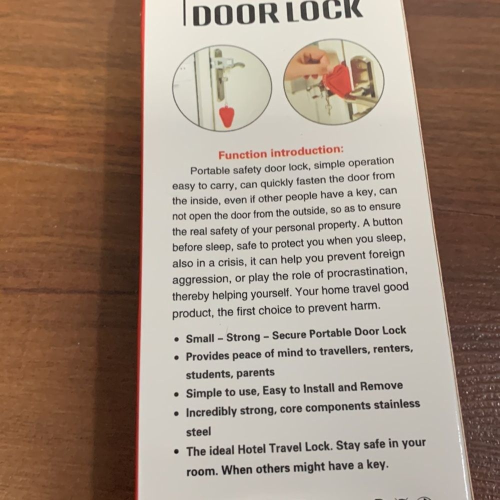 The Portable Door Lock