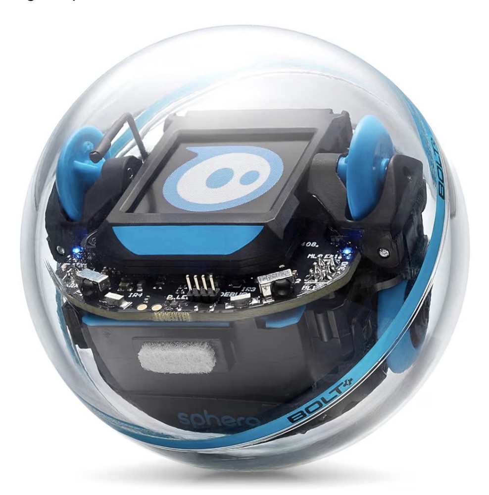 Sphero Bolt+ Coding & AI Learning Robot Animated LCD Display Waterproof. NEW!!