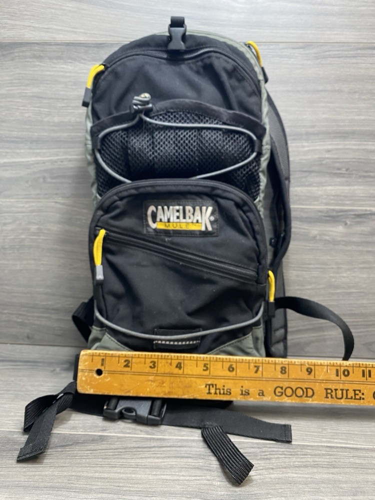 Camelback Mule Hydration Backpack No Bladder Black Hiking Camping Vintage