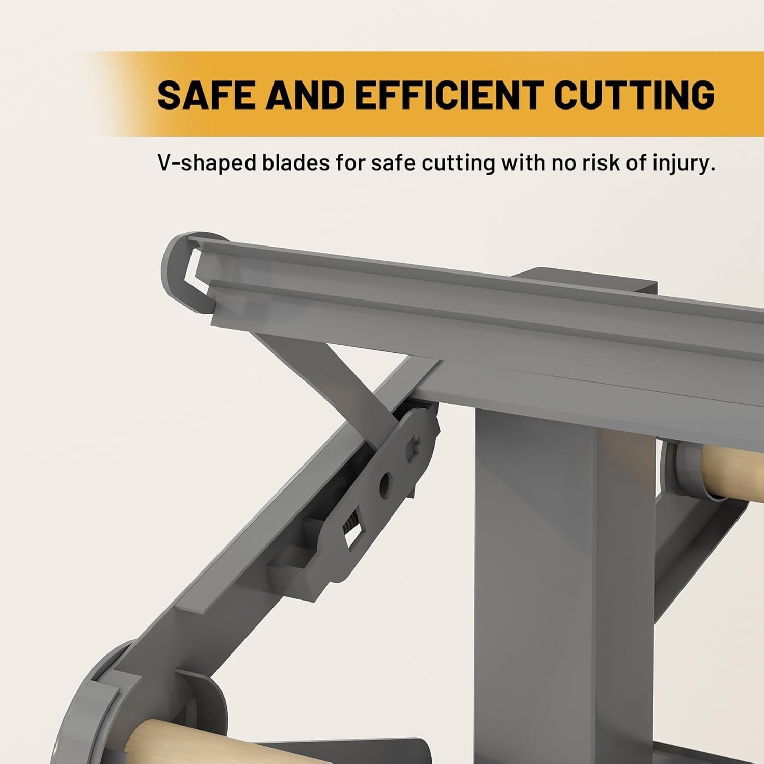 Large Paper Roll Holder Rack for 8 Roll 36" Rolls Dispenser Stand and Cutter