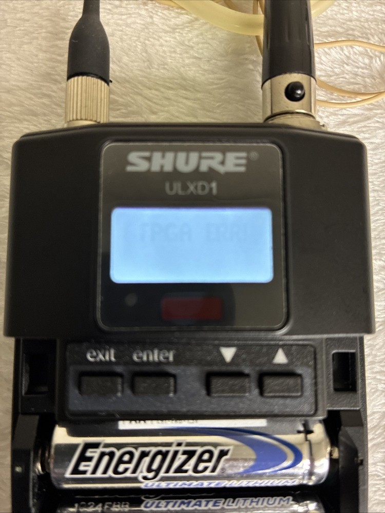 Shure ULXD1 Wireless Bodypack Transmitter - Black