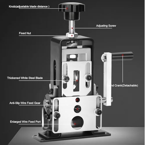 Manual Wire Stripping Machine - Copper Wire Stripper Tool, Drill Powered, Replac