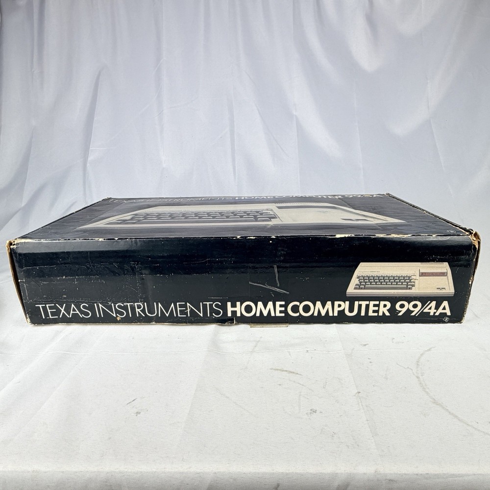 Texas Instruments TI-99/4A Computer New Old Stock Open Box Sealed Inside