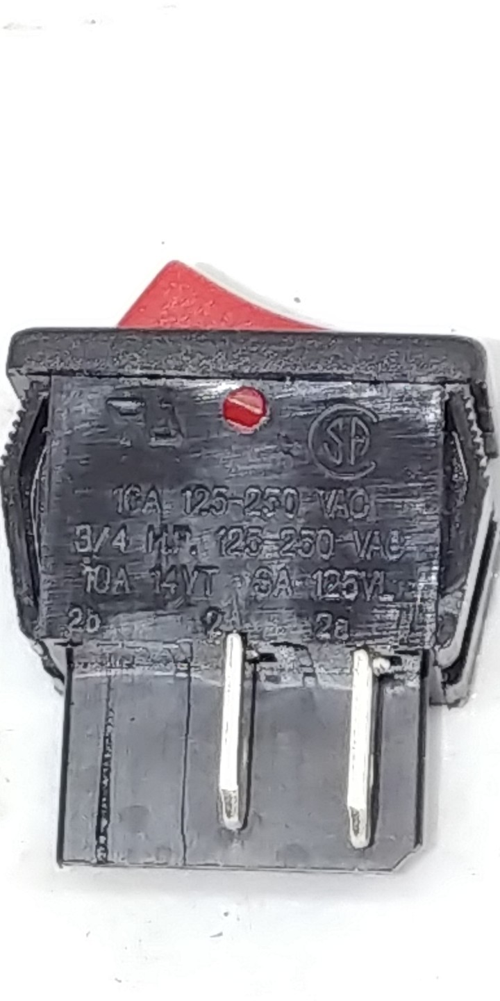 NEW Genuine SHOP VAC SHOPVAC Vacuum Wet & Dry ON / OFF switch RED rocker switchs