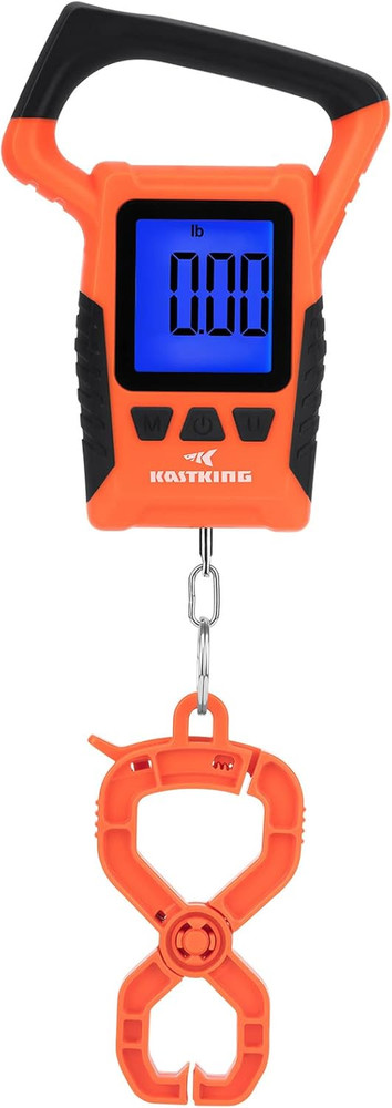 Fish Scale, Wideview Floating Waterproof Digital Scale, 2.5” Large LCD Display,