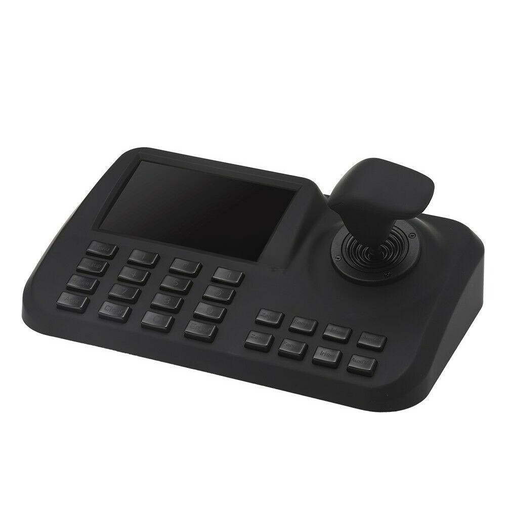 3D IP PTZ Controller CCTV Keyboard Joystick w/ 5" HD LED Screen