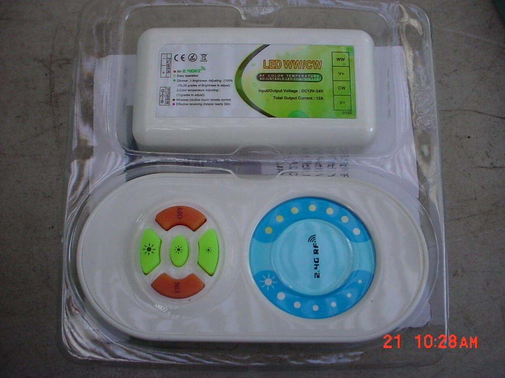 RF Color Temperature Adjustment LED Controller New in Box;