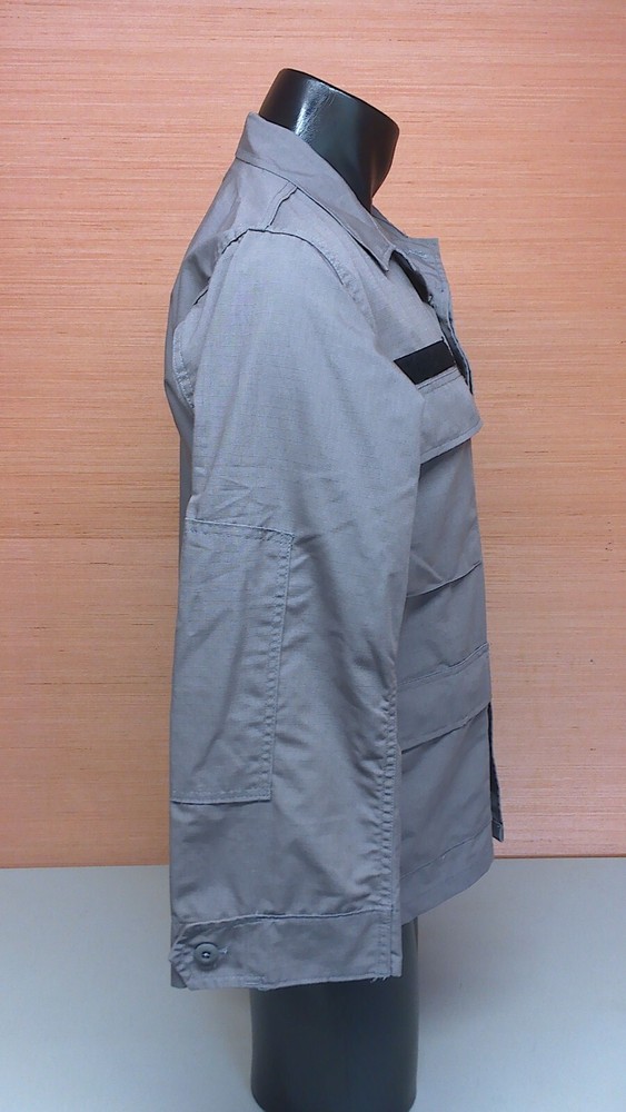 Tru-Spec Mil-Spec Gray Tactical BDU Combat Jacket Coat Size Small Regular