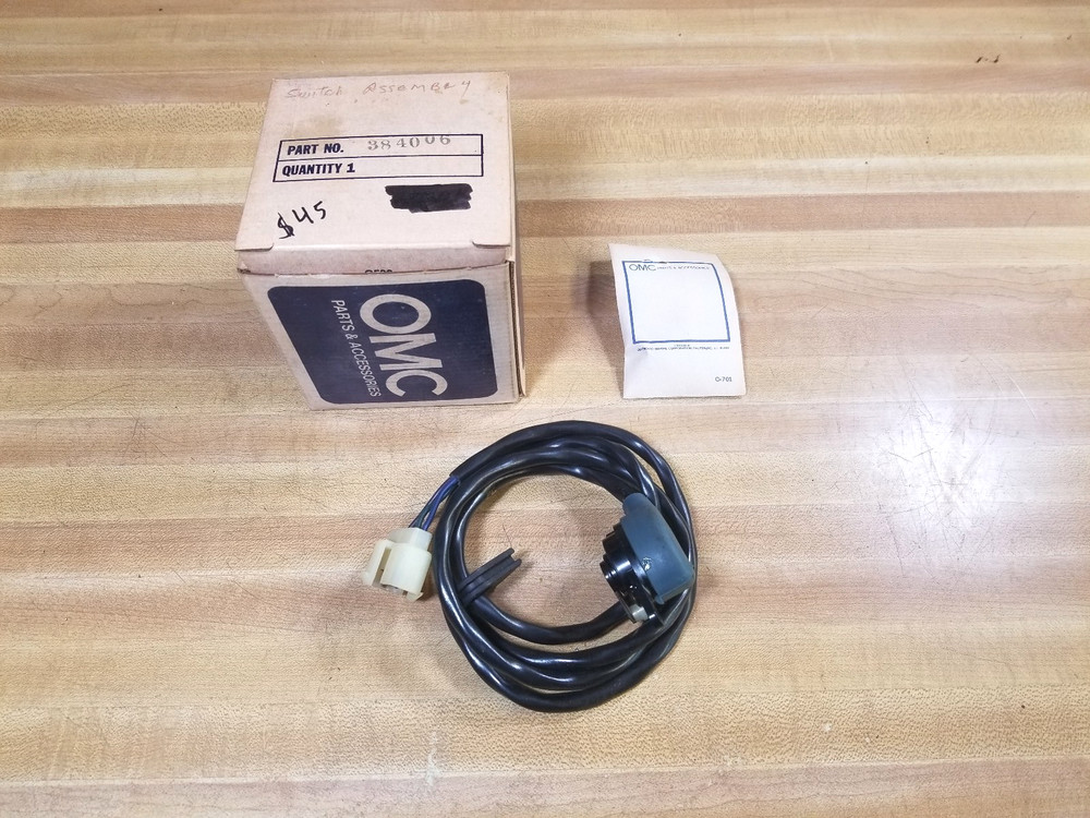 OMC electric shift / remote control switch 384006 315603