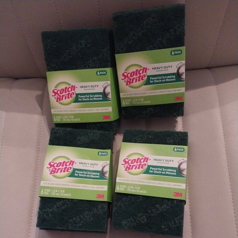 Scotch-Brite Heavy Duty Scourer 6 Pack