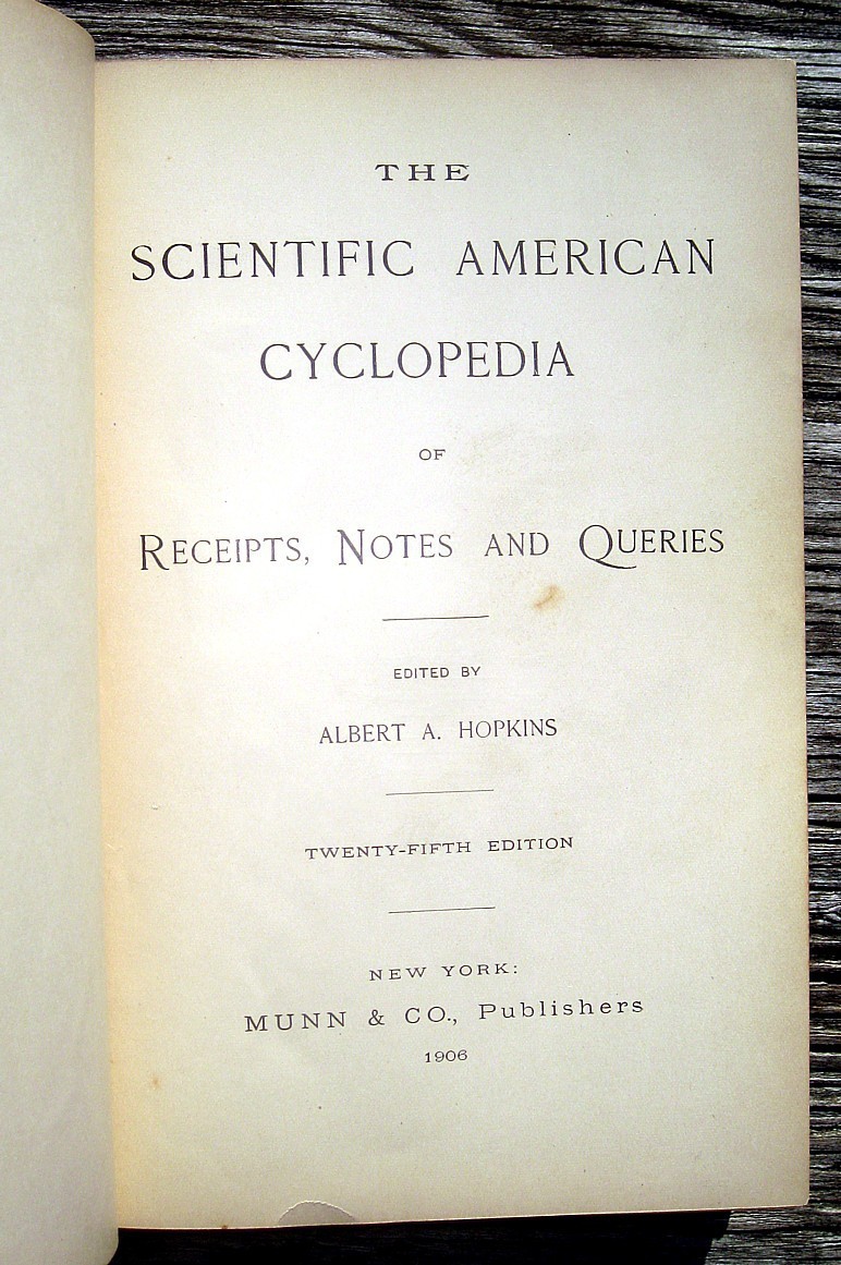 ANTIQUE HOW-TO 15000 RECIPES FIREWORKS METALS SOAP CANDLES DYE ALCOHOL BEER WINE