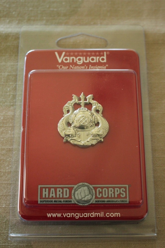 US ARMY GI UNIFORM FULL SIZE MASTER DIVER BRIGHT SILVER QUALIFICATION BADGE