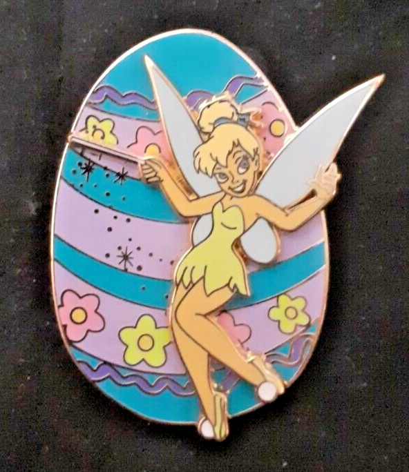 Disney Tinker Bell Pixie Dusted Easter Egg 2006 3D Pin~Pin # 45607~EUC!